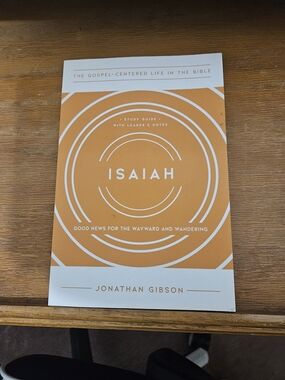 Isaiah Study Guide by Jonathan Gibson - Orange & White Paperback